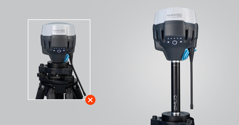 Reach RS3/RS2+ extension pole